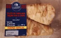 Mängden socker i Filets de cabillaud façon fish & chips