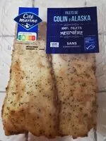 Mängden socker i Filets de colin d'Alaska Meunière
