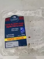 Mängden socker i Filets de merlu blanc façon fish & chips