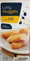 Mängden socker i Long nuggets de blé