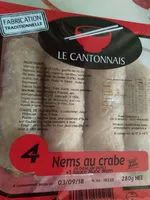 Mängden socker i 4 Nems Au Crabe (sauce Nuoc Mam)