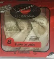 Mängden socker i Funk au crabe