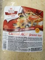 Mängden socker i Cantal Jeune Râpé Aop 28% - Sachet De 2KG