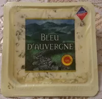 Mängden socker i Bleu d'Auvergne (28% MG)