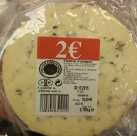 Mängden socker i Fourme d'Ambert