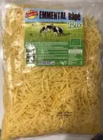 Mängden socker i Emmental Râpé Bio