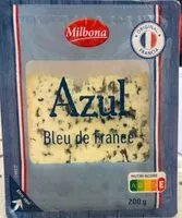 Mängden socker i Azul Bleu de France