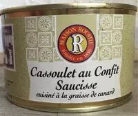 Mängden socker i cassoulet au confit saucisee