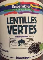 Mängden socker i Lentilles vertes au naturel 450g ne