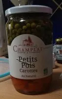 Mängden socker i Petits Pois Carottes au Naturel
