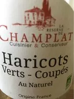 Mängden socker i Haricots Verts Coupés au Naturel