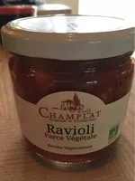 Mängden socker i Raviolis Farce Végétale