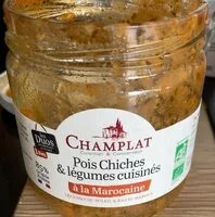 Mängden socker i Pois chiche et légumes cuisinés