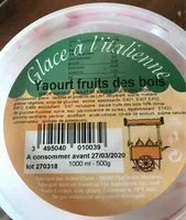 Mängden socker i Glace à L'italienne