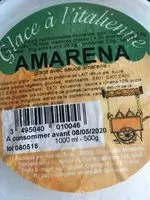 Mängden socker i Glace a l’italienne