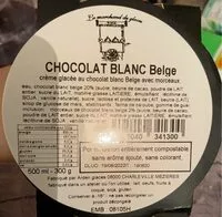 Mängden socker i Creme glacee au chocolat blanc belge