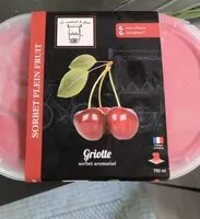 Mängden socker i Sorbet griotte