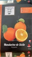 Mängden socker i Sorbet mandarine de sicile