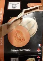 Mängden socker i Sorbet plein fruit melon charentais