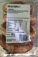 Mängden socker i Pain au raisins