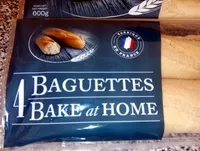 Mängden socker i 4 Baguettes Précuites