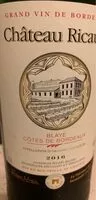 Mängden socker i Vin Rouge Chateau Ricaud