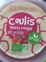 Mängden socker i Coulis fruit rouge bio