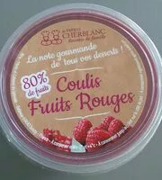 Mängden socker i Coulis de fruits rouges