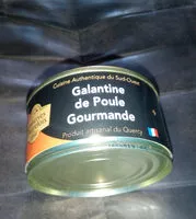 Mängden socker i Galantie de poule Gourmande