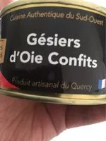 Mängden socker i Gesiers d'oies confits