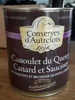 Mängden socker i Cassoulet du Quercy