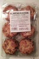 Mängden socker i Biscuits croquants aux amandes "Almendrados"