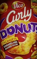 Mängden socker i Curly Donuts