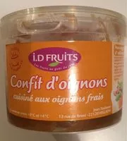 Mängden socker i Confit d'oignons