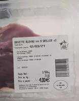 Mängden socker i Bavette Aloyau