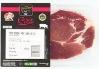Mängden socker i Côte de porc échine sans os Label Rouge