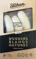 Mängden socker i Boudin blanc nature