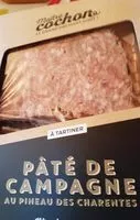 Mängden socker i Pâté campagne au pineau des Charentes
