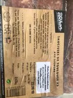 Mängden socker i Saucisse de Toulouse aux oignons x 3
