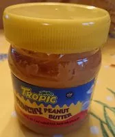 Mängden socker i Crunchy peanut butter