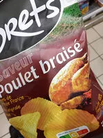 Mängden socker i Chips saveur Poulet Braisé