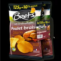 Mängden socker i Chips Saveur Poulet Braisé