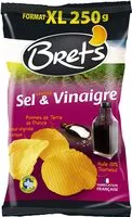 Mängden socker i Chips de pommes de terre saveur sel et vinaigre - Format XL