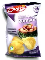 Mängden socker i Chips pommes de terre rôties Ail & Romarin