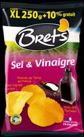 Mängden socker i Chips saveur saveur sel & vinaigre (format XL +10% gratuit)