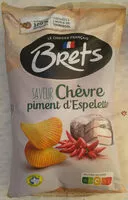 Mängden socker i Chips saveur Chèvre piment d'Espelette