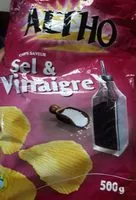 Mängden socker i Chips sel et vinaigre