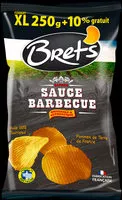 Mängden socker i Chips de pommes de terre saveur Sauce Barbecue