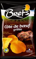 Mängden socker i Chips saveur côte de boeuf grillée