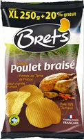 Mängden socker i Chips Poulet Braisé